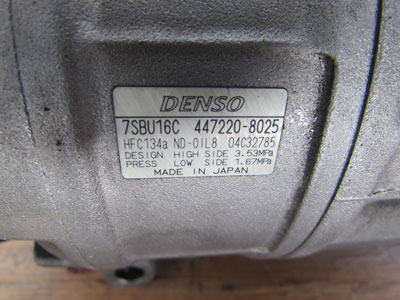 BMW Denso AC Air Conditioner Compressor 64526910458 E39 E465